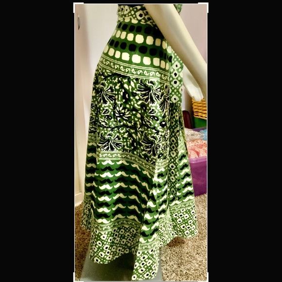 BOHO WRAP SKIRT 100% INDIA SOFT COTTON~HANDMADE - Picture 4 of 5